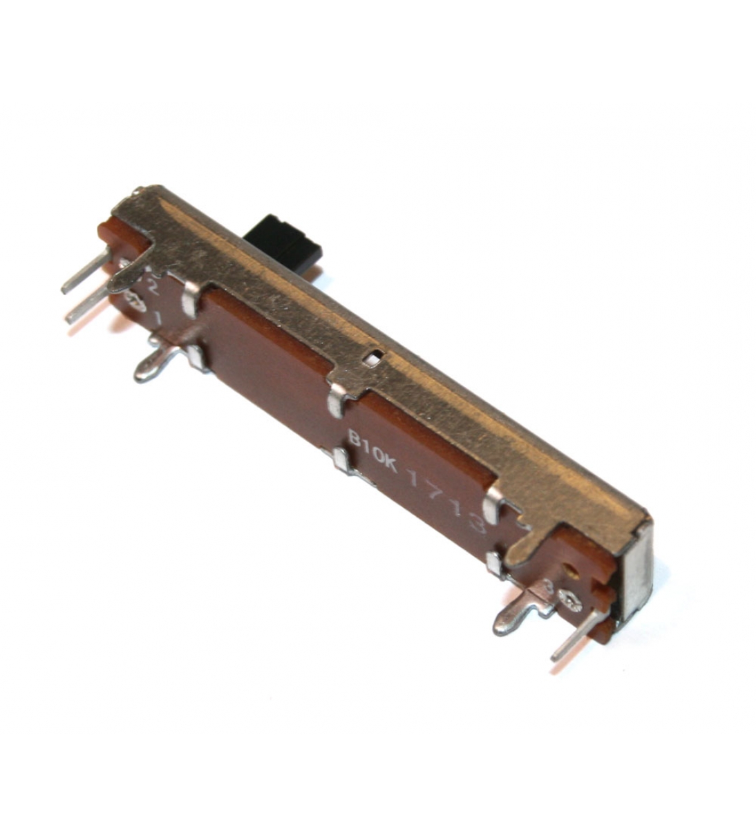 Potenziometro a slitta, 10 kJ, corsa 30 mm. Questo potenziometro sostitutivo ha una leva da 5 mm ed è il codice Akai EV-364267